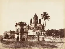 Temple at Allipore, 1850s. Creator: Captain R. B. Hill