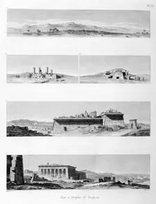 Temple at Tentyris (Temple of Denderah) c1808. Artist: Baltard