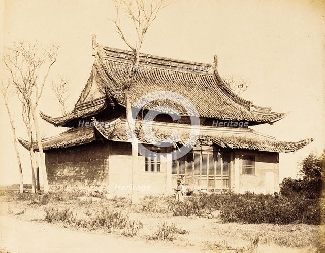 Temple Building, N. China, 1860. Creator: Felice Beato.