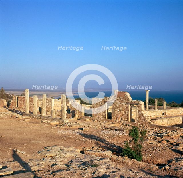 Temple buildings at the sanctuary of Apollo Hylates on Cyprus, 5th century BC. Artist: Unknown