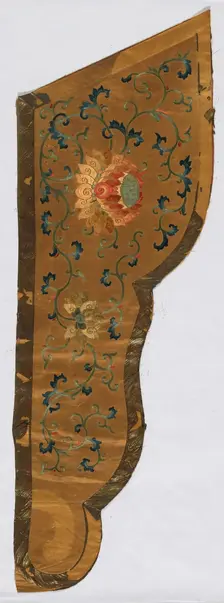 Temple banner, China, 1700/50, Qing dynasty (1644-1911). Creator: Unknown