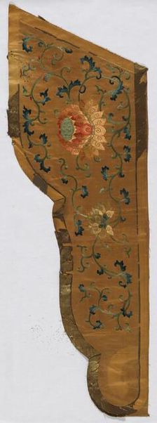 Temple Banner, China, 1700/50, Qing dynasty (1644-1911). Creator: Unknown