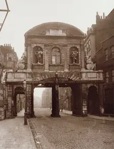 Temple Bar, c1878. Creator: Alfred & John Bool