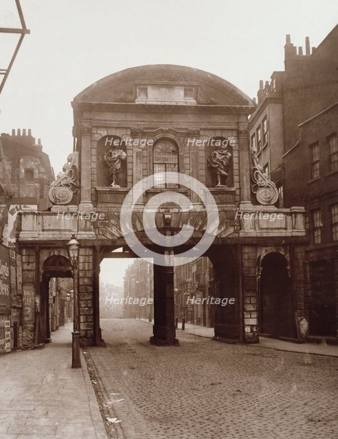 Temple Bar, c1878. Creator: Alfred & John Bool.