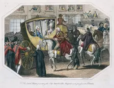 Temple Bar, London, 1804. Artist: AW Warren