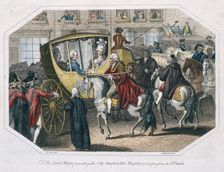 Temple Bar, London, 1804. Artist: AW Warren
