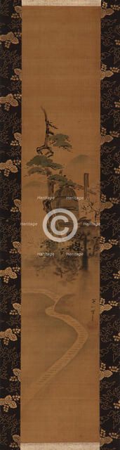 Temple bell, Edo period, mid 17th-early 18th century. Creator: Hanabusa Itcho.