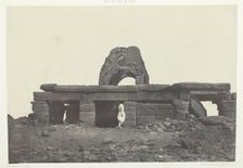 Temple d'Amada; Nubie, 1849/51, printed 1852. Creator: Maxime du Camp