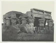 Temple d'Ombos, Haute-Egypte, 1849/51, printed 1852. Creator: Maxime du Camp