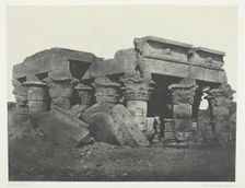 Temple d'Ombos, Haute-Egypte, 1849/51, printed 1852. Creator: Maxime du Camp