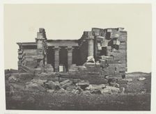 Temple De Maharakkah (Hièra Sycaminos Des Grecs); Nubie, 1849/51, printed 1852. Creator: Maxime du Camp