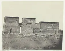 Temple De Dakkeh (Ancienne Pselcis); Nubie, 1849/51, printed 1852. Creator: Maxime du Camp
