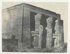 Temple De Dakkeh, Naos; Nubie, 1849/51, printed 1852. Creator: Maxime du Camp