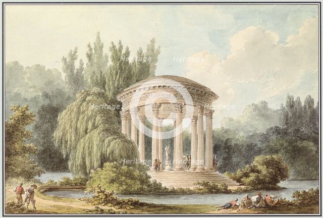 Temple de l'Amour, 1786. Creator: Châtelet, Claude-Louis (1753-1795).