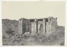 Temple de Tafeh (Ancienne Taphis), Nubie, 1849/51, printed 1852. Creator: Maxime du Camp