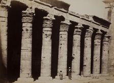 Temple, Egypt, c. 1870s. Creator: Antonio Beato