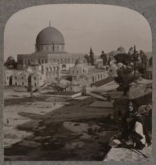 Temple enclosure, Jerusalem c1900