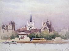 Temple from the River 1904. Artist: William Alister Macdonald
