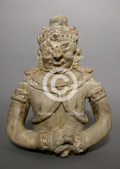 Temple Guardian (Rakshasa), 14th/15th century. Creator: Unknown.