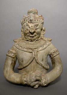 Temple Guardian (Rakshasa), 14th/15th century. Creator: Unknown
