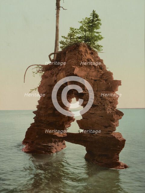 Temple Gate, Apostle Islands, Lake Superior, c1899. Creator: Unknown.
