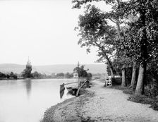 Temple Island, Remenham, Berkshire, 1878. Artist: Henry Taunt