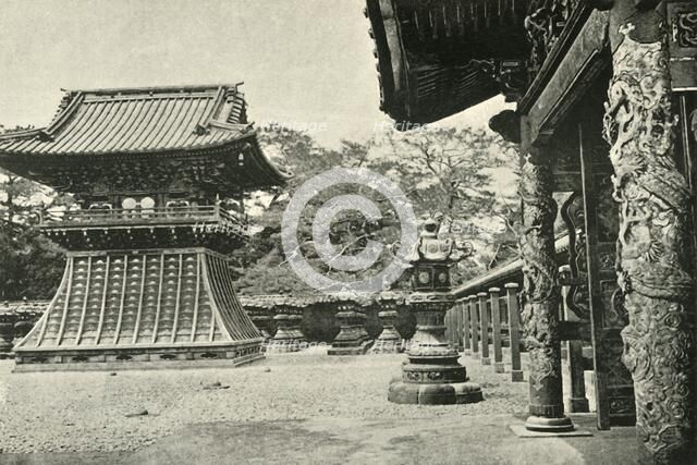 'Temples at Shiba', 1891. Creator: Unknown.