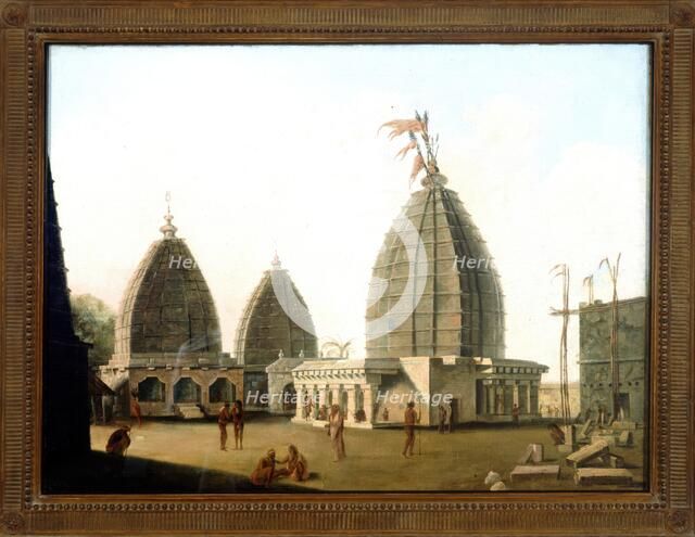 Temples, India, 1782.  Creator: William Hodges.
