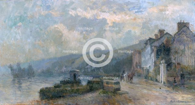 Temps de pluie, c.1901. Creator: Albert Lebourg.