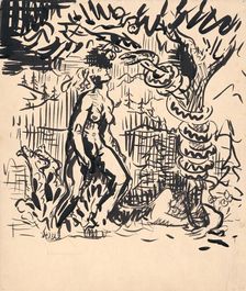 Temptation, 1940-1944. Creator: Arnold Peter Weisz-Kubincan