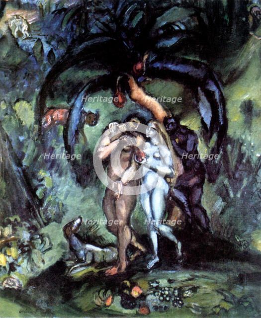 'Temptation (Adam and Eve)', 1910. Artist: Othon Friesz