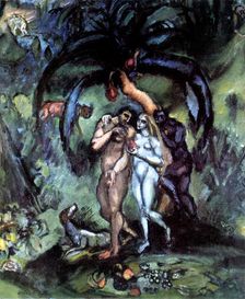 Temptation (Adam and Eve) 1910. Artist: Othon Friesz