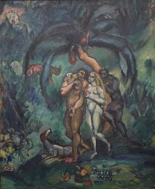 Temptation (Adam and Eve), 1910. Creator: Othon Friesz