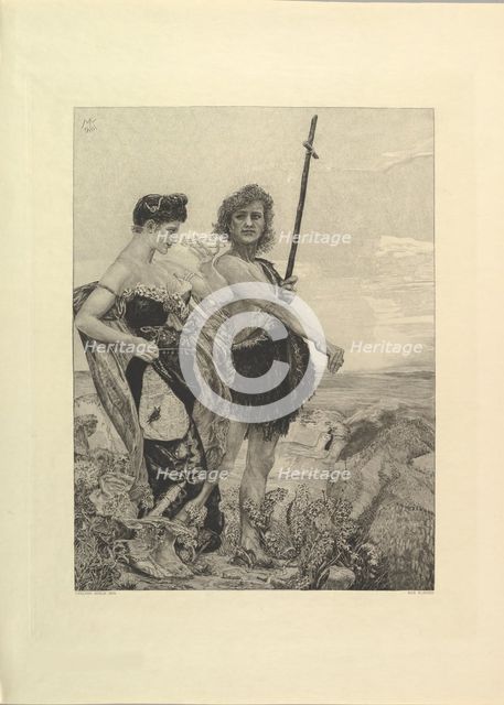 Temptation. (from the series On Death II), 1898-1910.