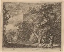 Temptation of Christ. Creator: Herman van Swanevelt