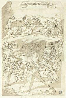 Temptation of Saint Anthony, n.d. Creator: Pietro della Vecchia