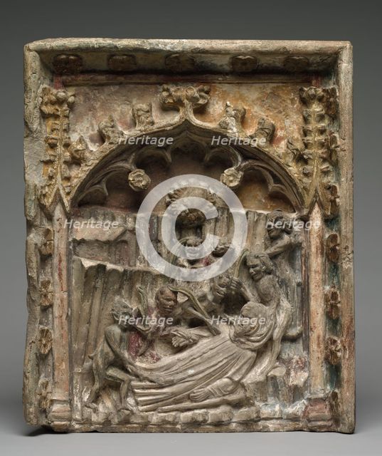Temptation of Saint Anthony of Egypt, c. 1400s. Creator: Unknown.