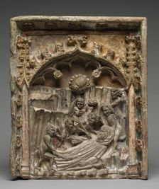 Temptation of Saint Anthony of Egypt, c. 1400s. Creator: Unknown