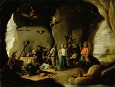 Temptation of St. Anthony, 17th century. Creator: David Teniers II
