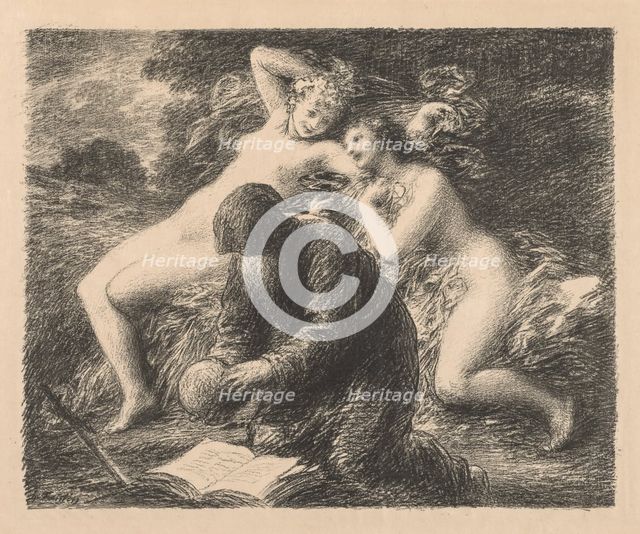 Temptation of St. Anthony, 1893. Creator: Henri Fantin-Latour (French, 1836-1904).