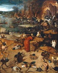Temptation of St. Anthony, c1520. Creator: Hieronymus Bosch;Bosch, Hieronymus;Ambrosius Bosch;Jerome Bosch;Jeronimus Bosch;Bosch, Jheronimus;El Bosco;Jheronimus Bosch;Hieronymus Bosch van Aeken