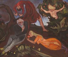 Temptation of St Anthony I, between 1916-1921. Creator: Stanislaw Ignacy Witkiewicz