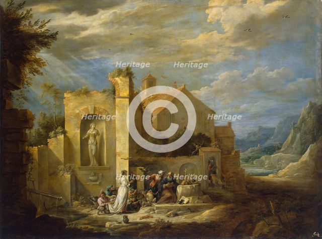 Temptation of St Antony, 1654. Creator: David Teniers II.