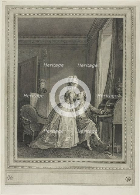 Tempting Offers, 1782. Creator: Jean-Louis Delignon.