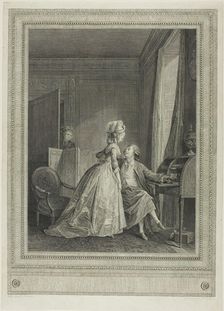 Tempting Offers, 1782. Creator: Jean-Louis Delignon