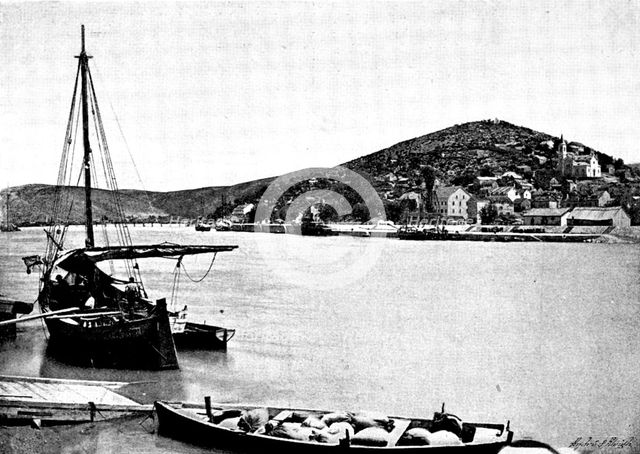 Ten Days in Bosnia: Metkovitch, 1895. Creator: Andre & Sleigh.