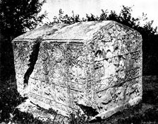 Ten Days in Bosnia - A Bogomile sarcophagus, 1895. Creator: Andre & Sleigh