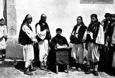 Ten Days in Bosnia: a group of Bosnian peasantry, 1895. Creator: Unknown