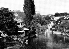 Ten Days in Bosnia - A view below Jajce, 1895. Creator: Andre & Sleigh