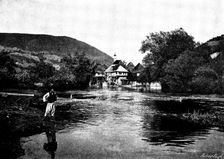 Ten Days in Bosnia: the Tourists House, Jézero, 1895. Creator: Andre & Sleigh